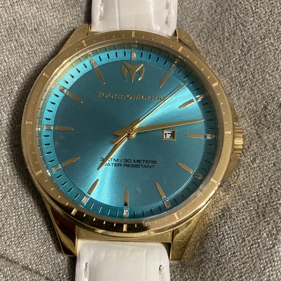 TechnoMarine MoonSun Women's Watch - 36mm, White (TM-822046) - Picture 5 of 7